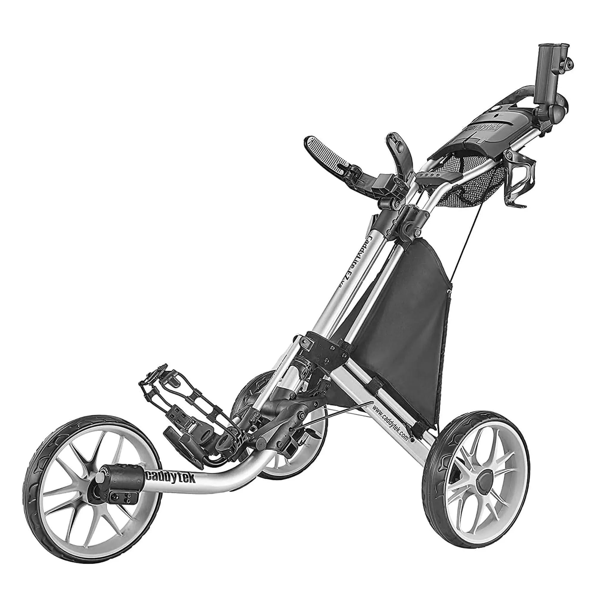 Caddytek CaddyLite EZ Fold V8 3-Wheel Golf Push Cart