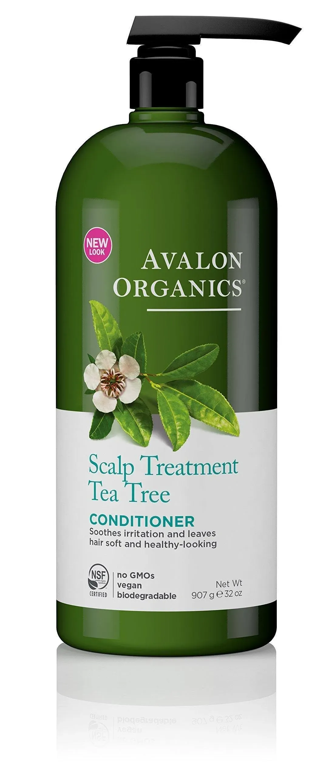 Avalon Organics Conditioner, Tea Tree, Scalp Treatment - 32 oz