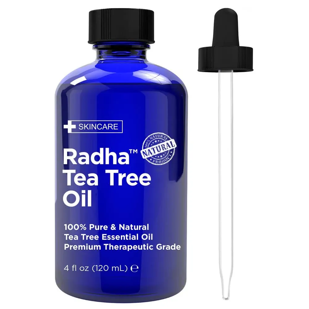 Radha Beauty Australian Tea Tree Essential Oil Therapeutic Grade - 4 oz.