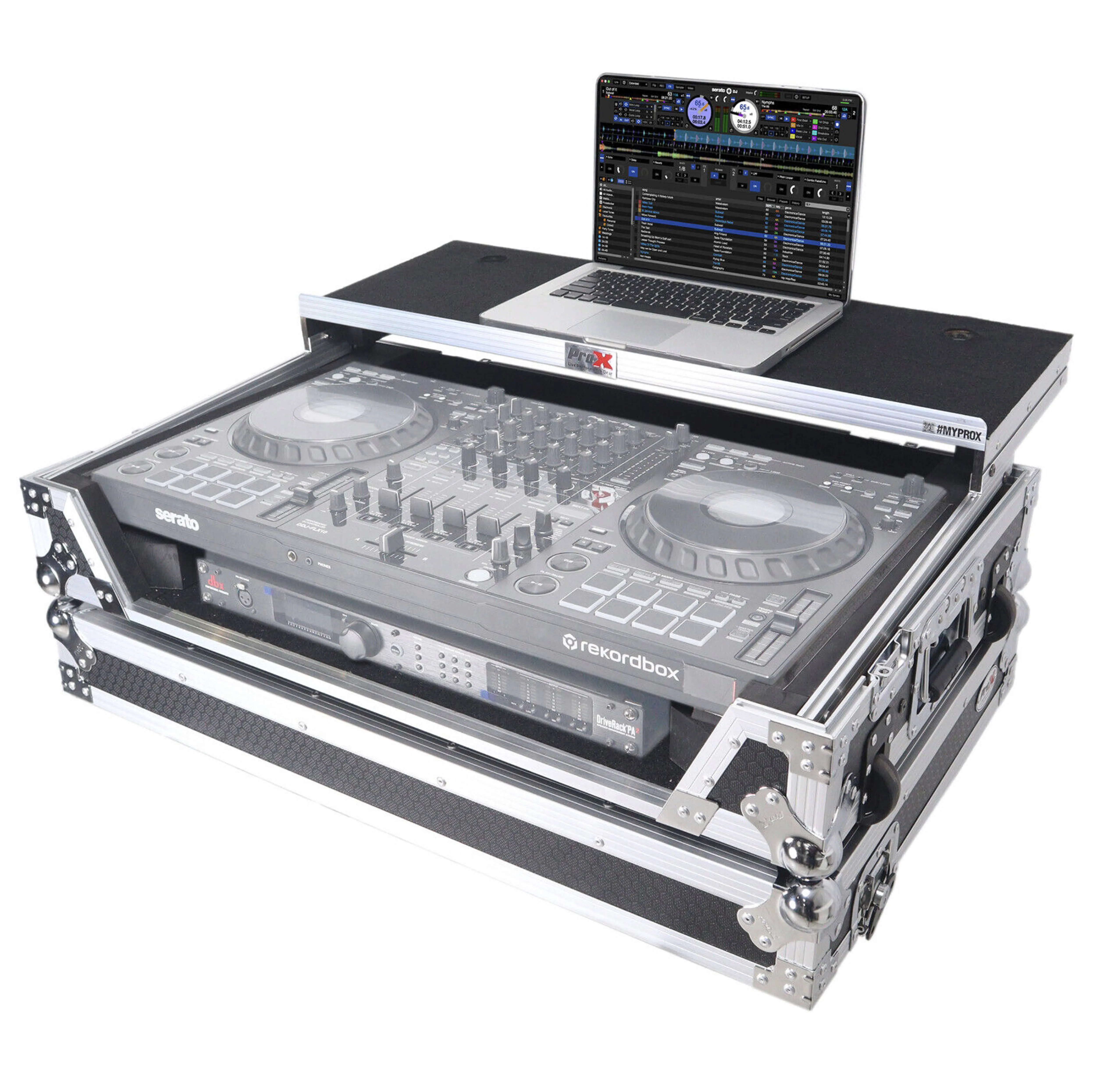 ProX Flight-Style Road Case for Pioneer DDJ-FLX10 DJ Controller