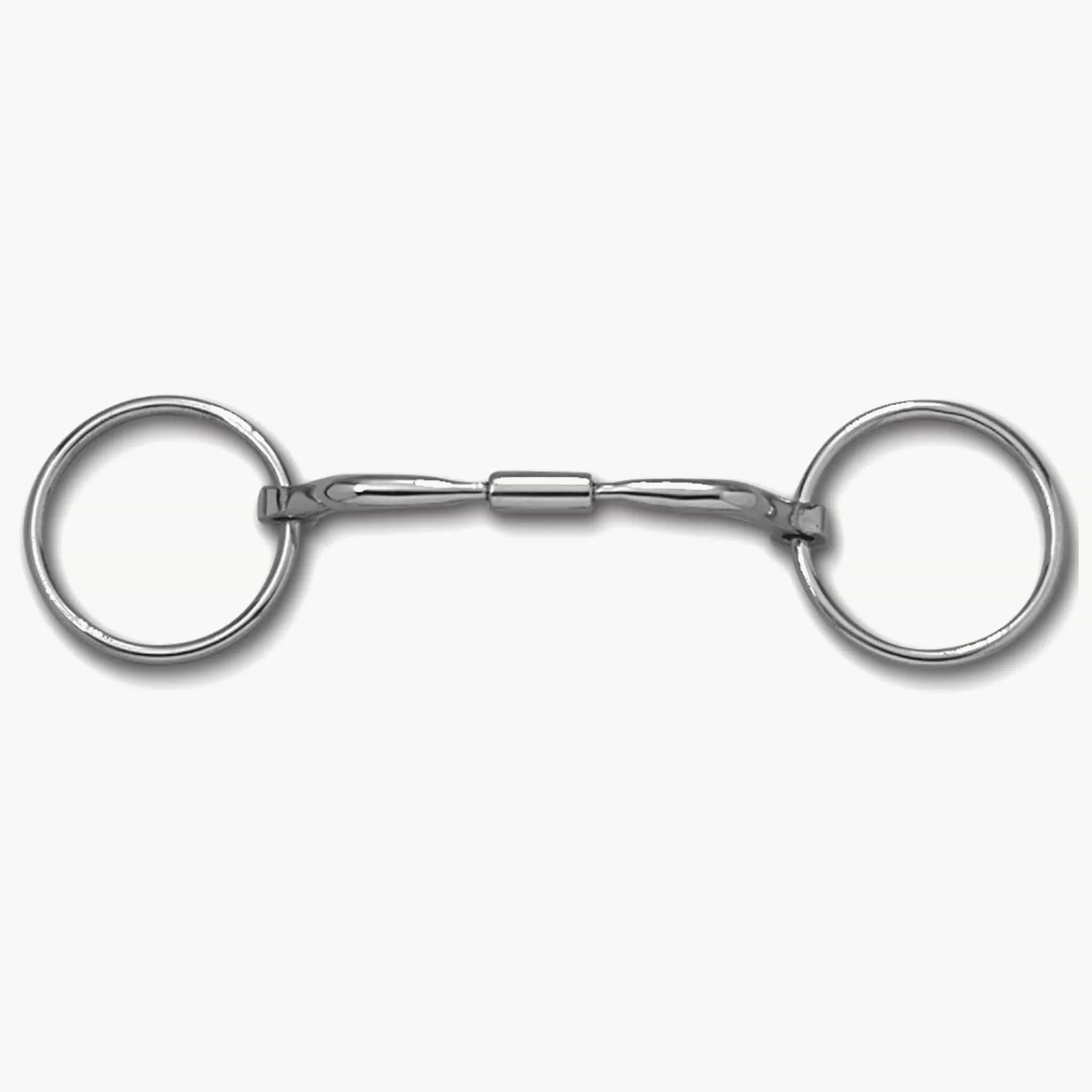 12TO 5 1/4&#034; Toklat Myler Loose Ring Stainless Steel Comfort Snaffle Mouth Bit