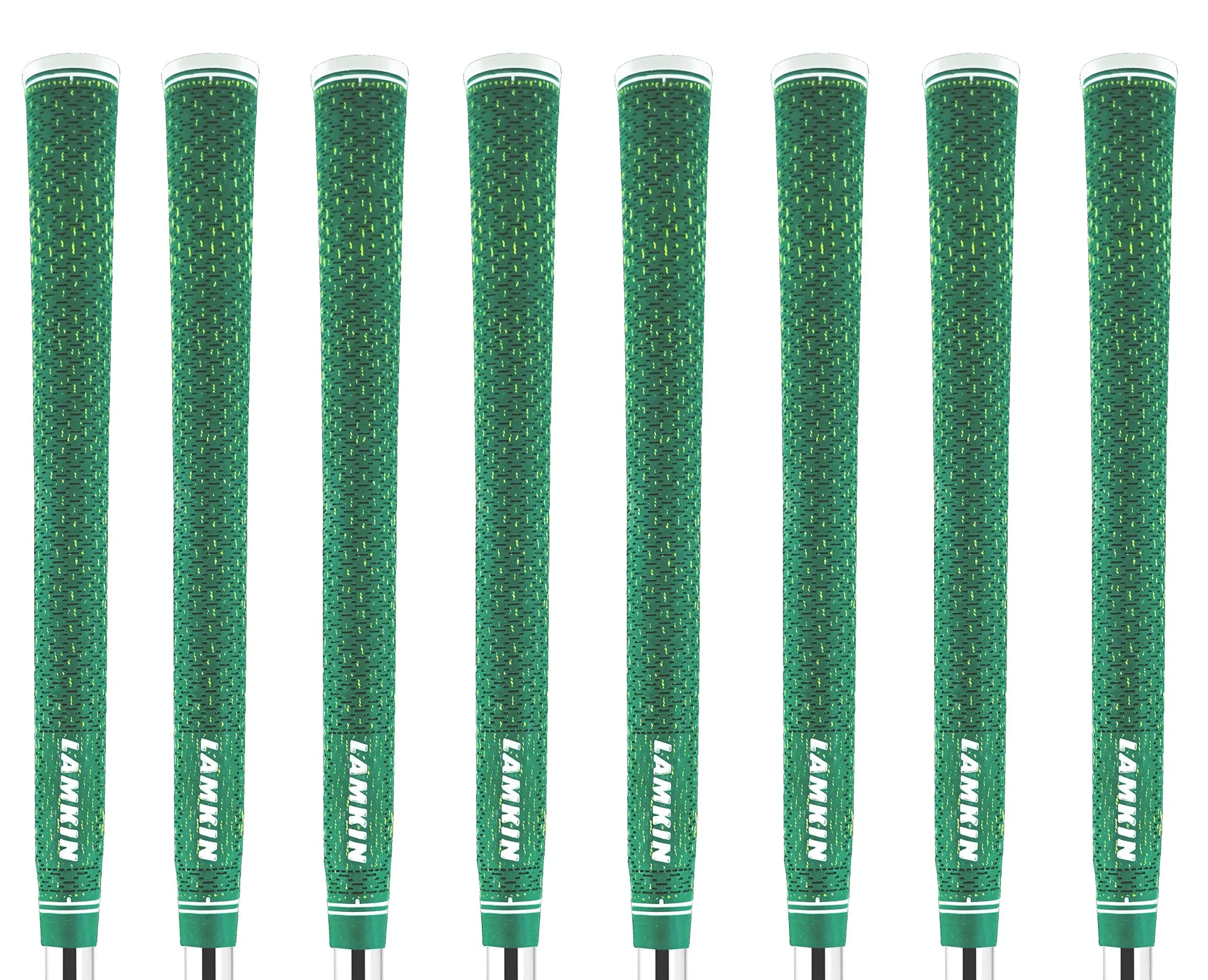 Lamkin UTx Cord Green Standard Golf Club Grips - Set of 8 - Tony Finau&#039;s Grips