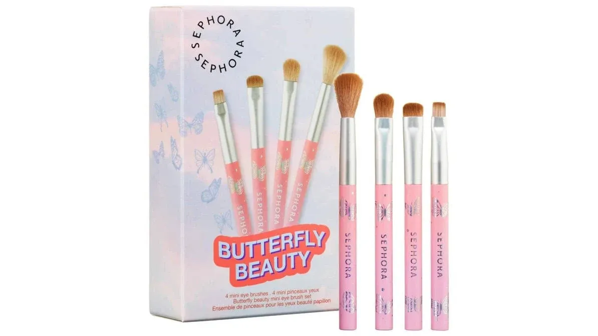 Sephora Collection Mini Butterfly Beauty Eye Brush Set