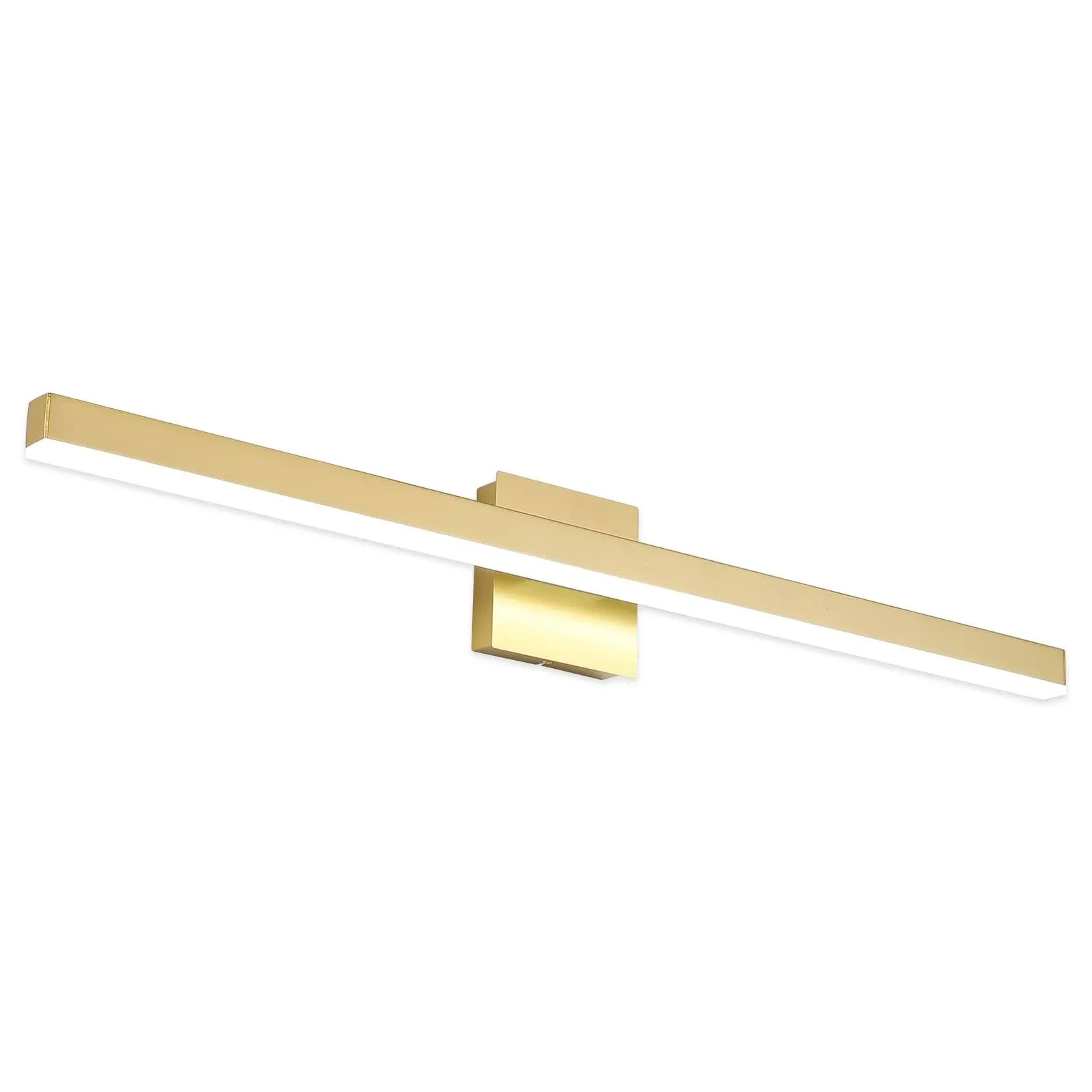 Joossnwell Gold Bathroom Vanity Light Bar 35.4" Inch Modern LED Bath Vanity