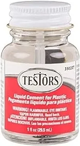 TESTORS CORPORATION Boys 3502XT Plastic Cement Liquid, 1 oz