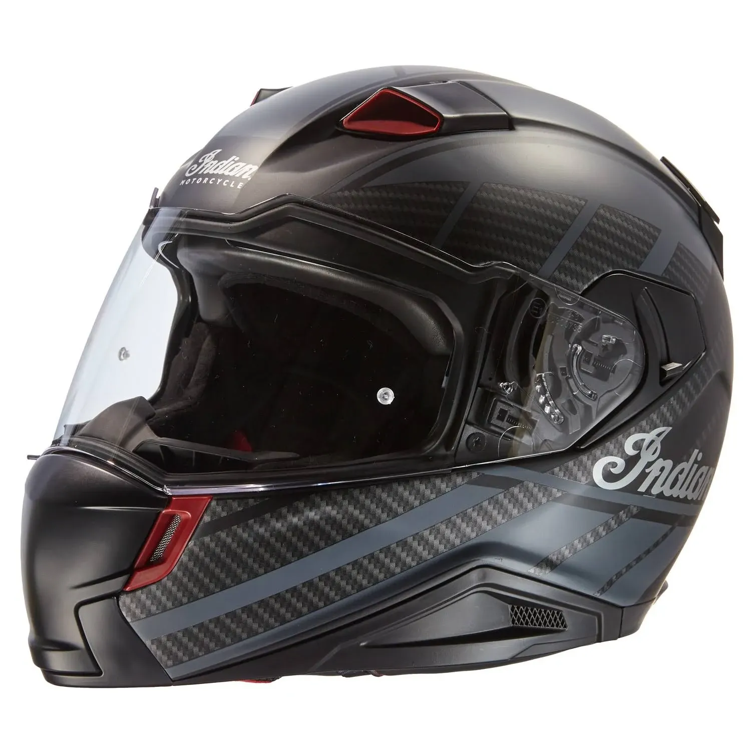 Indian Motorcycle Full Face Matte Sport Helmet, Black | 2860894