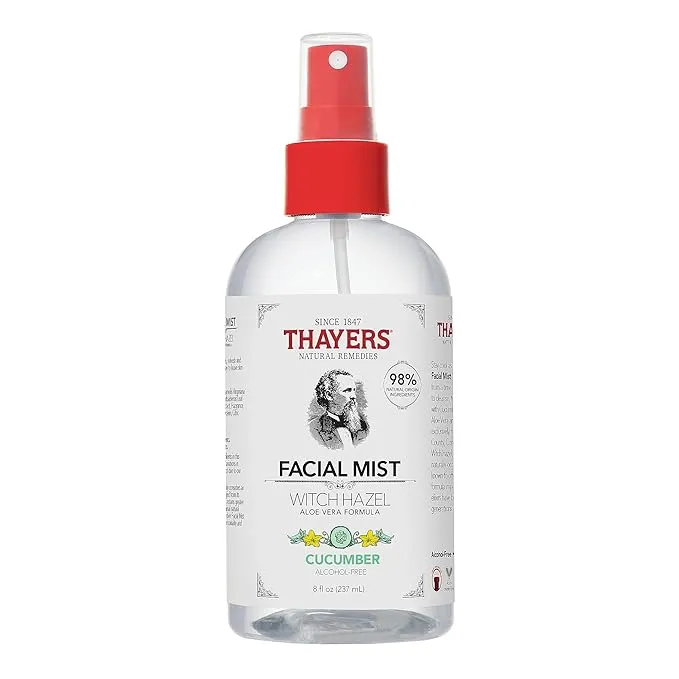 Thayers Facial Mist, Witch Hazel, Cucumber - 8 fl oz