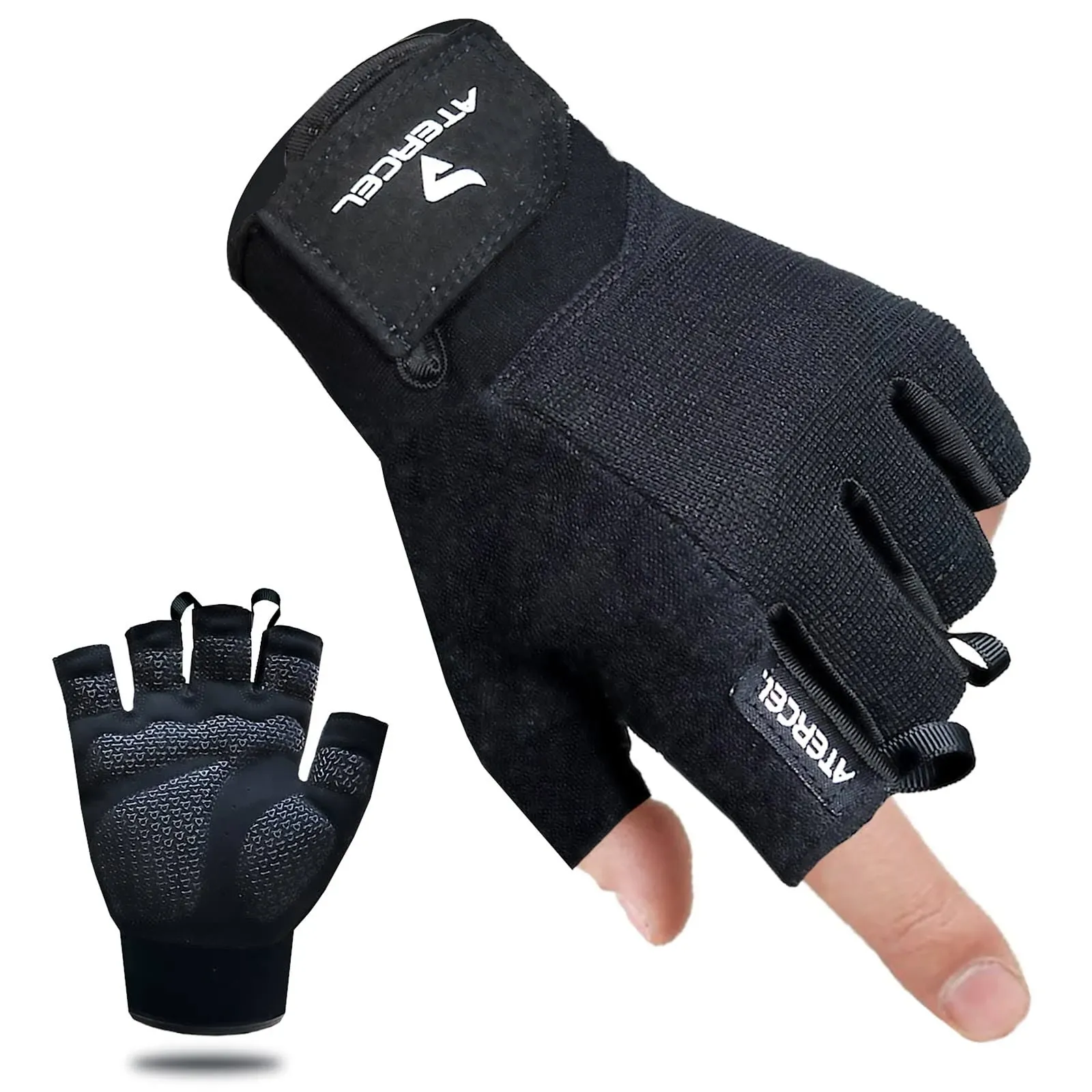 Atercel Workout Gloves for Men and Women, Exercise Gloves for Weight Lifting