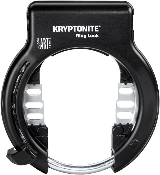 Kryptonite Ring Lock with Plug in Capability-Retractable with Flexible Mount, One SizeKryptonite Ring Lock with Plug in Capability-Retractab…