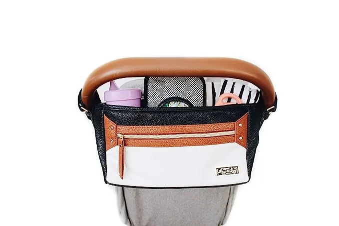 Itzy Ritzy - Stroller Caddy Coffee & Cream