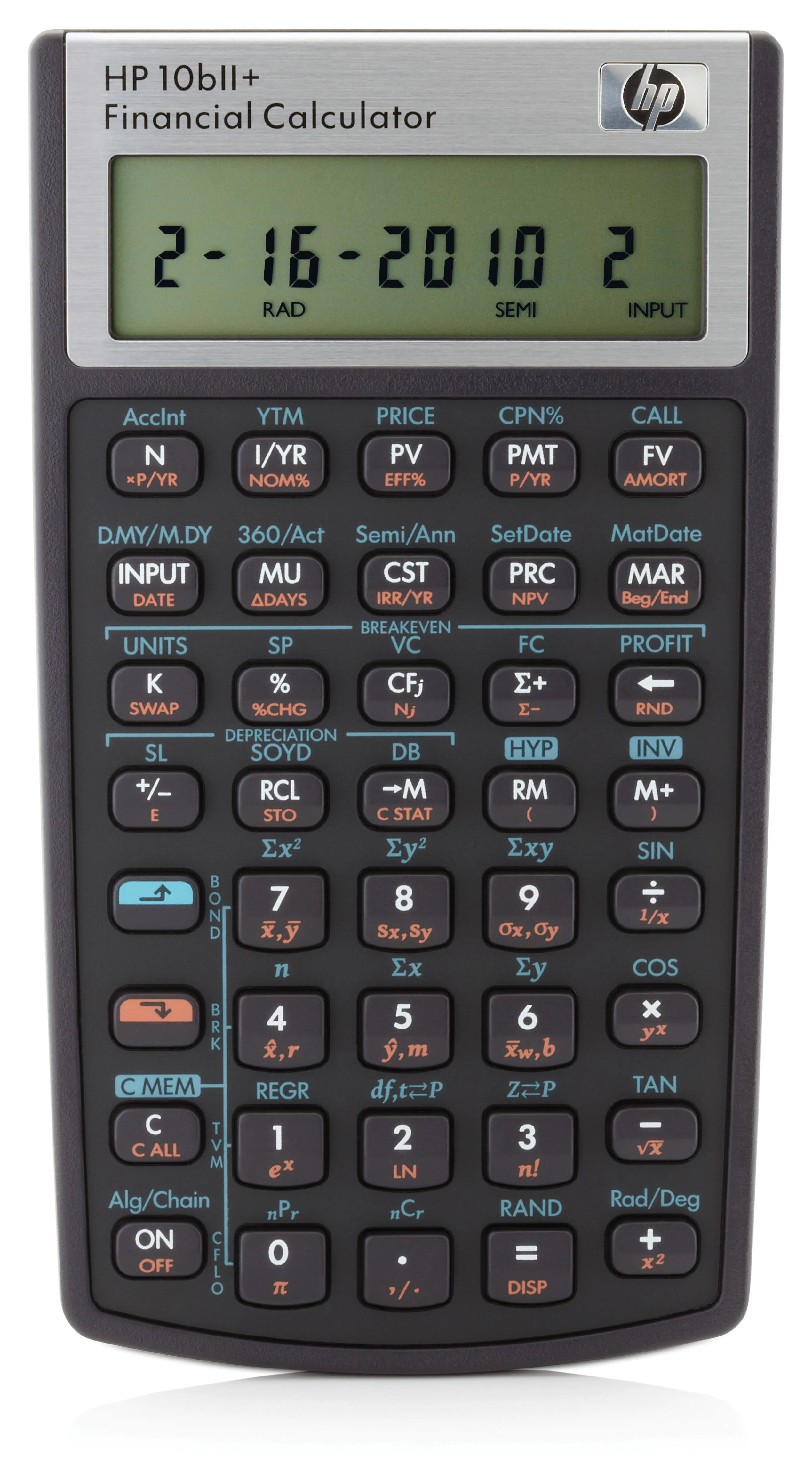 HP 10bII+ Financial Calculator