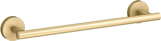 Kohler K-27288-2MB Vibrant Brushed Moderne Brass Elate 12" Towel Bar