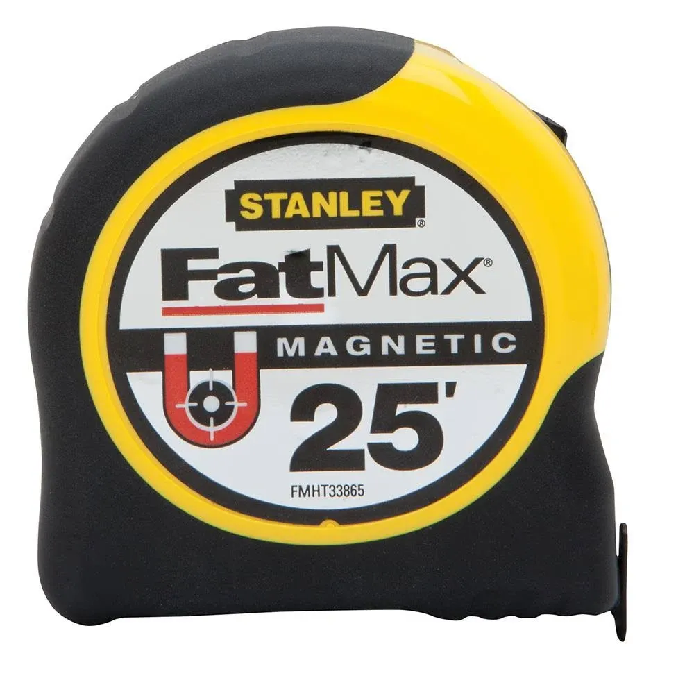 Stanley FMHT33865 FATMAX® Magnetic Tape Measure 1-1/4 x 25 ft 