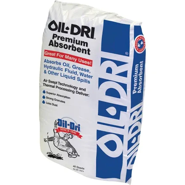 Oil Dri 43 Lb. Industrial Oil Absorbent I05040-G50