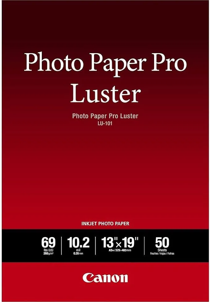 Canon Pro Luster Inkjet Photo Paper