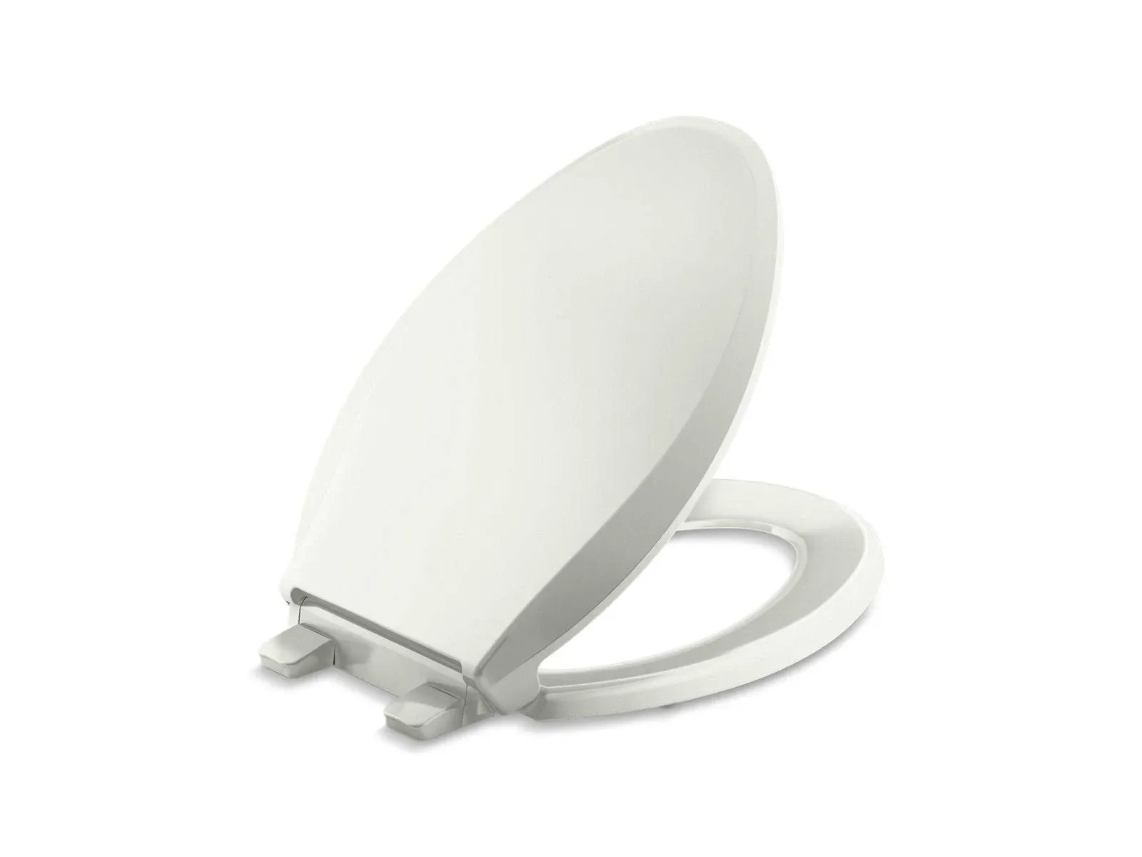 Kohler 4636-RL-NY Cachet READYLATCH Quiet Close Elongated Toilet SEAT, Dune