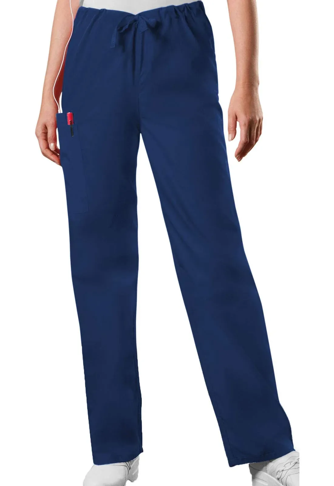 Cherokee Workwear Unisex Drawstring Cargo Pant-Navy-5XL