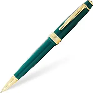 Cross Bailey Light Polished Green Resin and Gold Tone Rollerball Pen