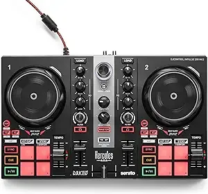 NEW
  Hercules DJ DJControl Inpulse 200 mk2 2-channel DJ Controller