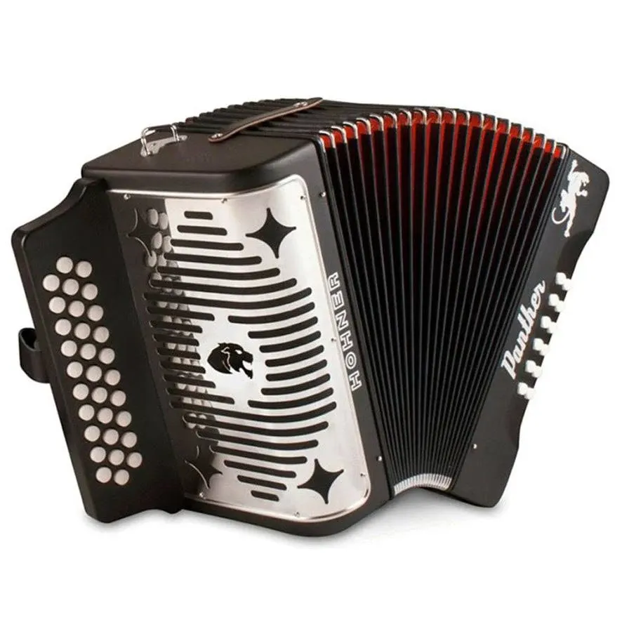 Hohner Panther 3100FB Diatonic Accordion, F-Bb-Eb