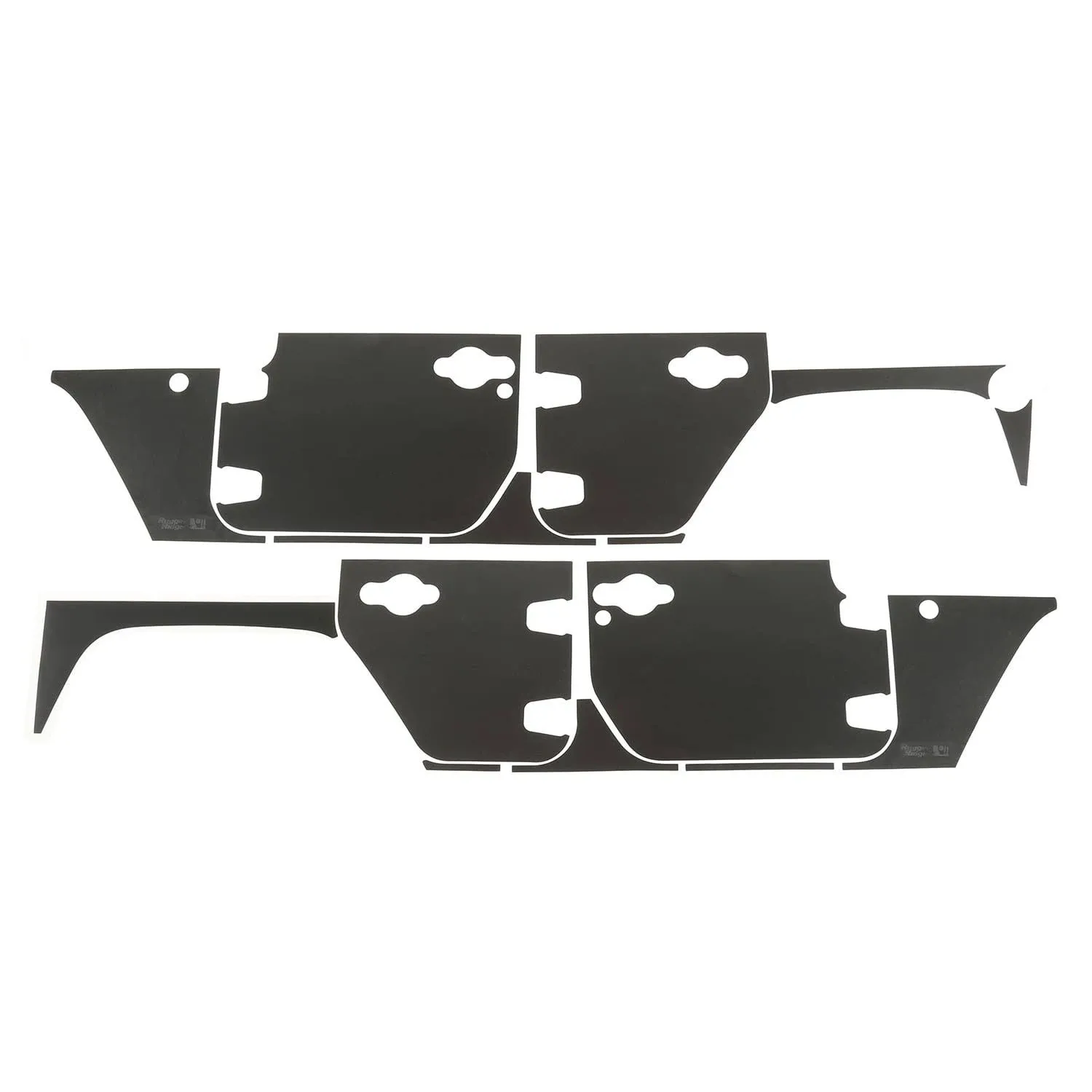 Rugged Ridge Jeep Wrangler Magnetic Protection Panel Kit - 12300.53