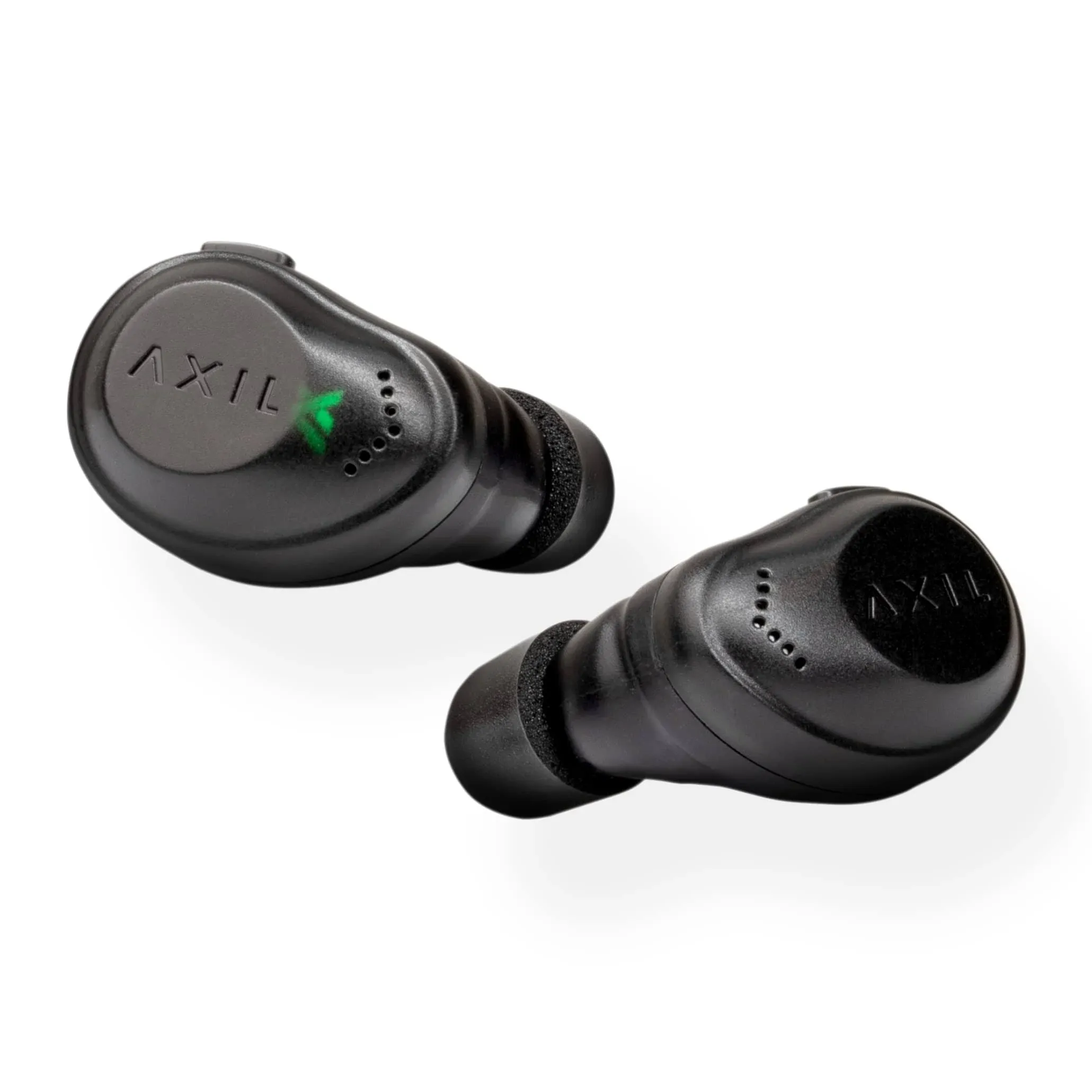 AXIL XCOR PRO Wireless Earbuds Bluetooth — Digital HearPRO Buds with Touch Control — Bluetooth Enhancement — Hearing Protection — Dust & Water Resistant — Wind Resistant True Wireless Earbuds.