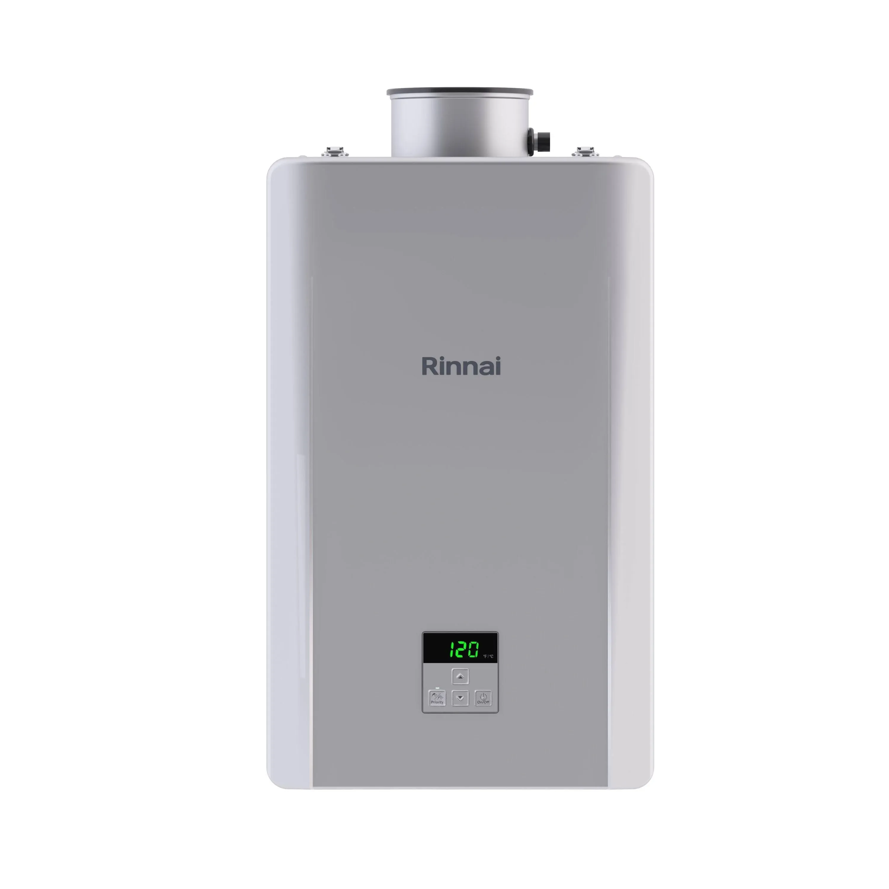 Rinnai High Efficiency Non-Condensing 6.6 GPM Residential 160,000 BTU Interior ...