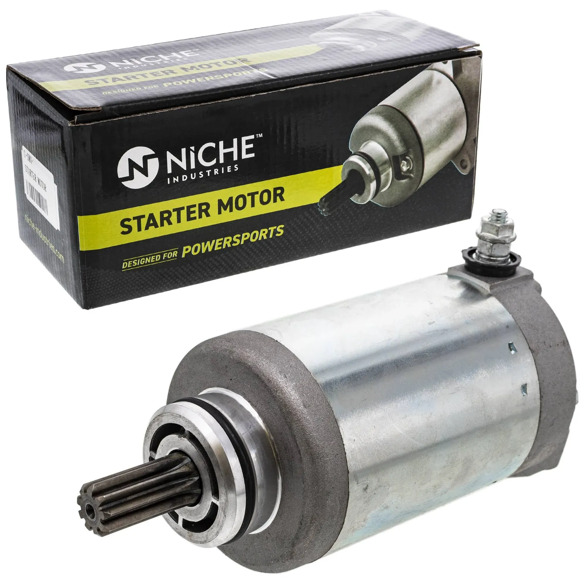 Niche Starter Motor Assembly 0825-011 for 2008-2017 Arctic Cat 550 600 700 1000 Prowler Thunder Cat Alterra TRV