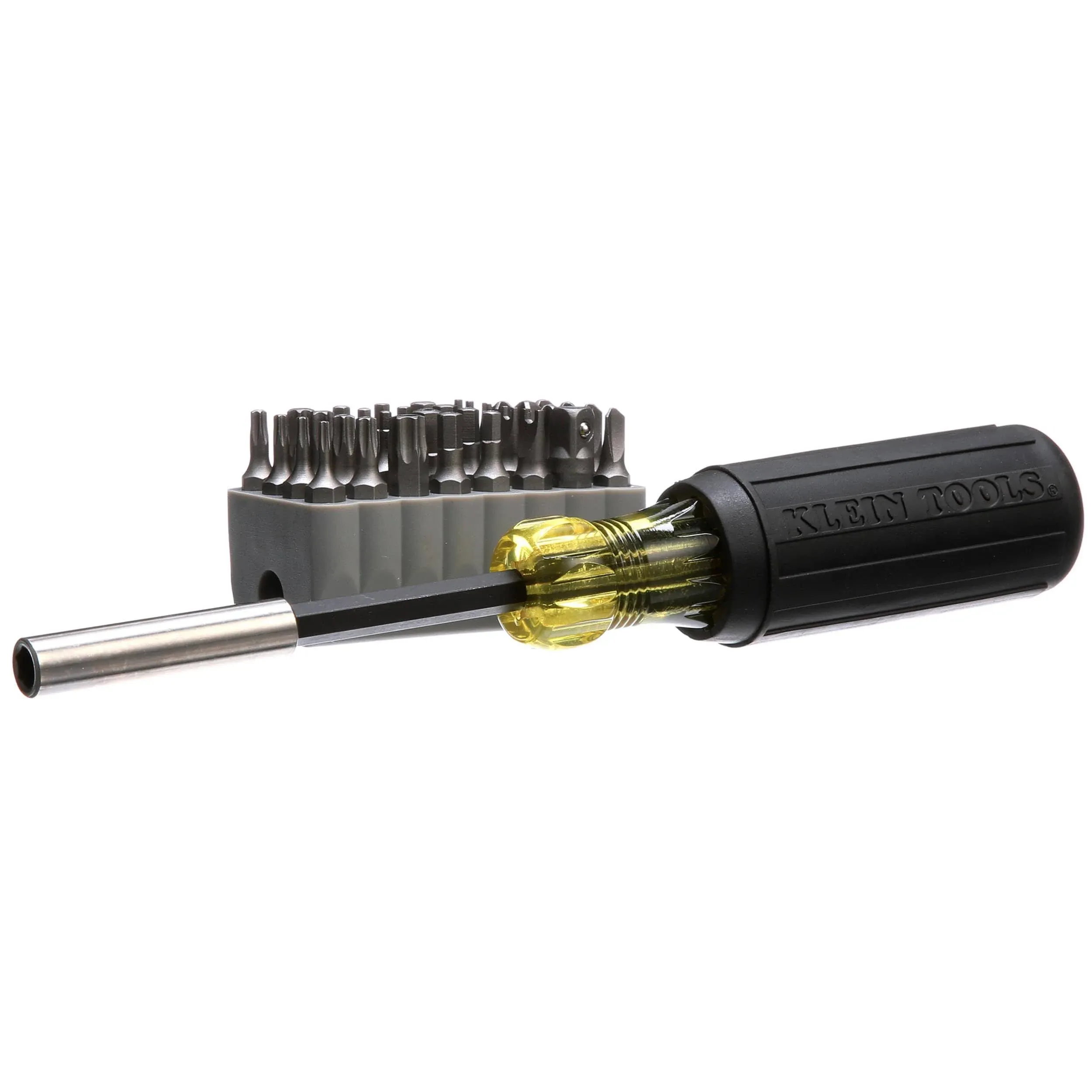 32510 Klein Tools Screwdriver & Bit Set, Tamperproof Magnetic with 32 Bits