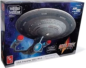 AMT Star Trek U.S.S. Enterprise NCC-1701-C 1:1400 Scale Model Kit