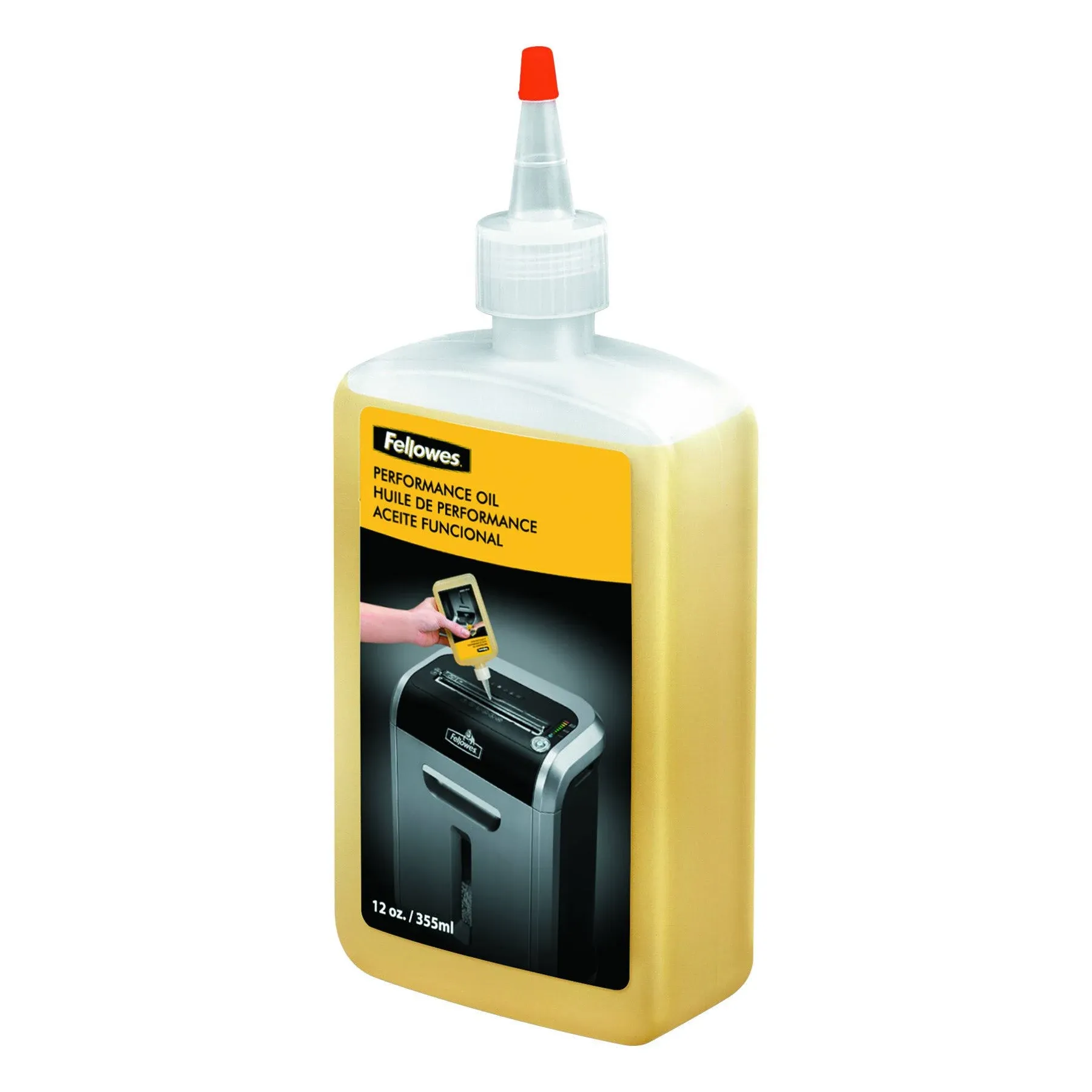 Fellowes Powershred Shredder Oil - 12 oz Bottle