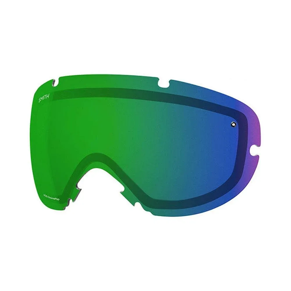 Smith Adult Snow Goggle IOS Replacement Lens/ChromaPop Everyday Green Mirror