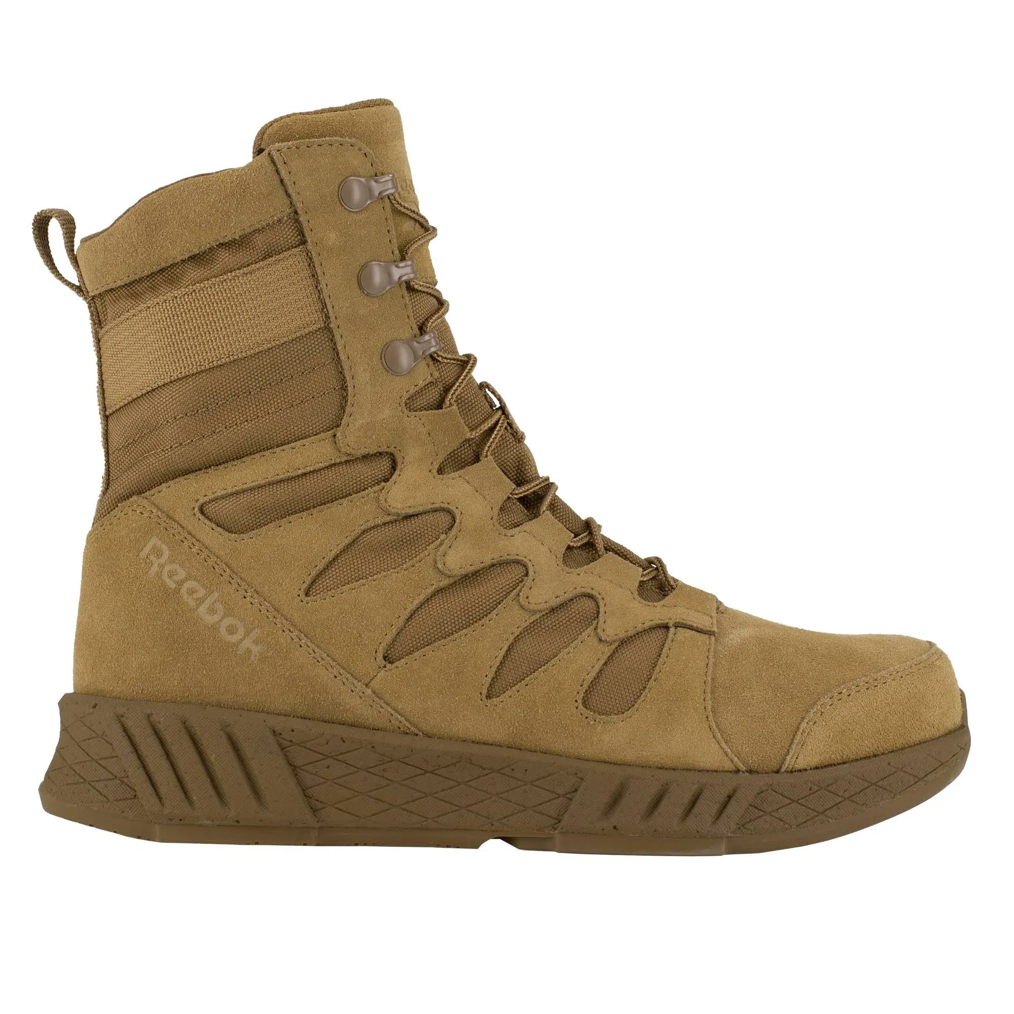 Reebok Work Men's Floatride Energy 8" Tactical Boot Size 10 Coyote