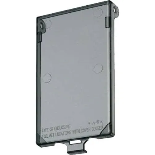 Arlington DBVC-1 Vertical Recessed Electrical Box Replacement Cover for Inbox Electrical Boxes