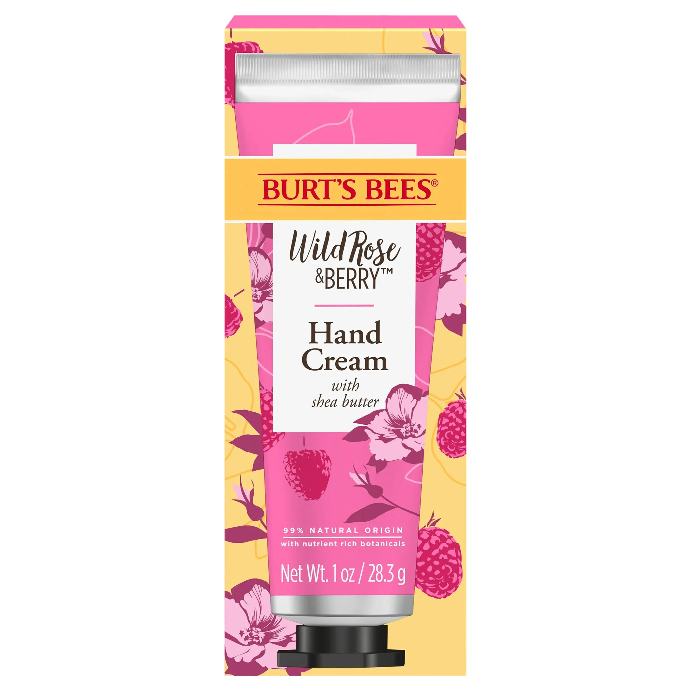 Burt's Bees - Wild Rose & Berry Hand Cream with Shea Butter 1.0 oz.