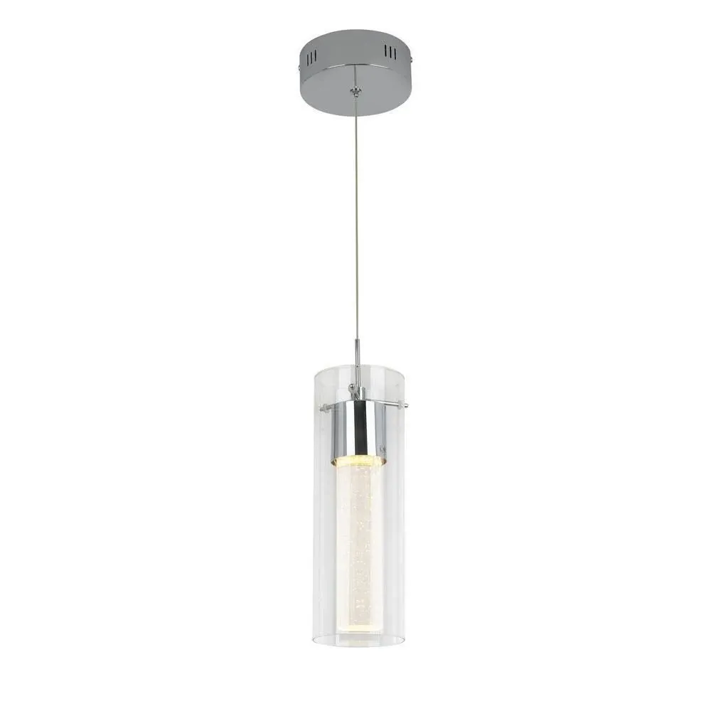 Artika Essence 7.5-Watt Chrome Integrated LED Pendant