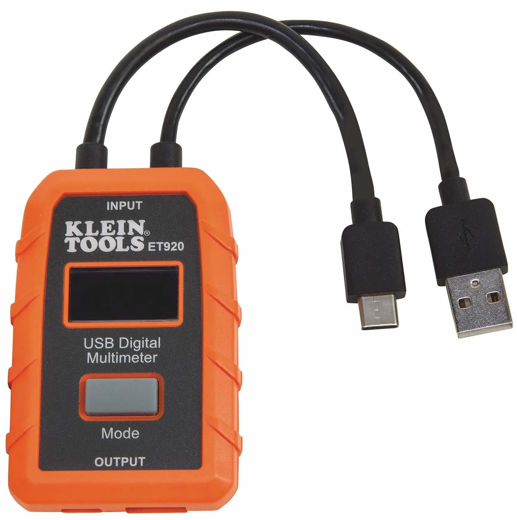 Klein Tools ET920 USB Digital Meter - USB-A & USB-C