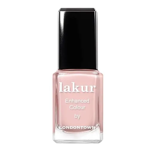 LAKUR Enhanced Nail Polish, Treatment Infused Vegan Cruelty-Free Nail Color Lacquer - Shades of Red