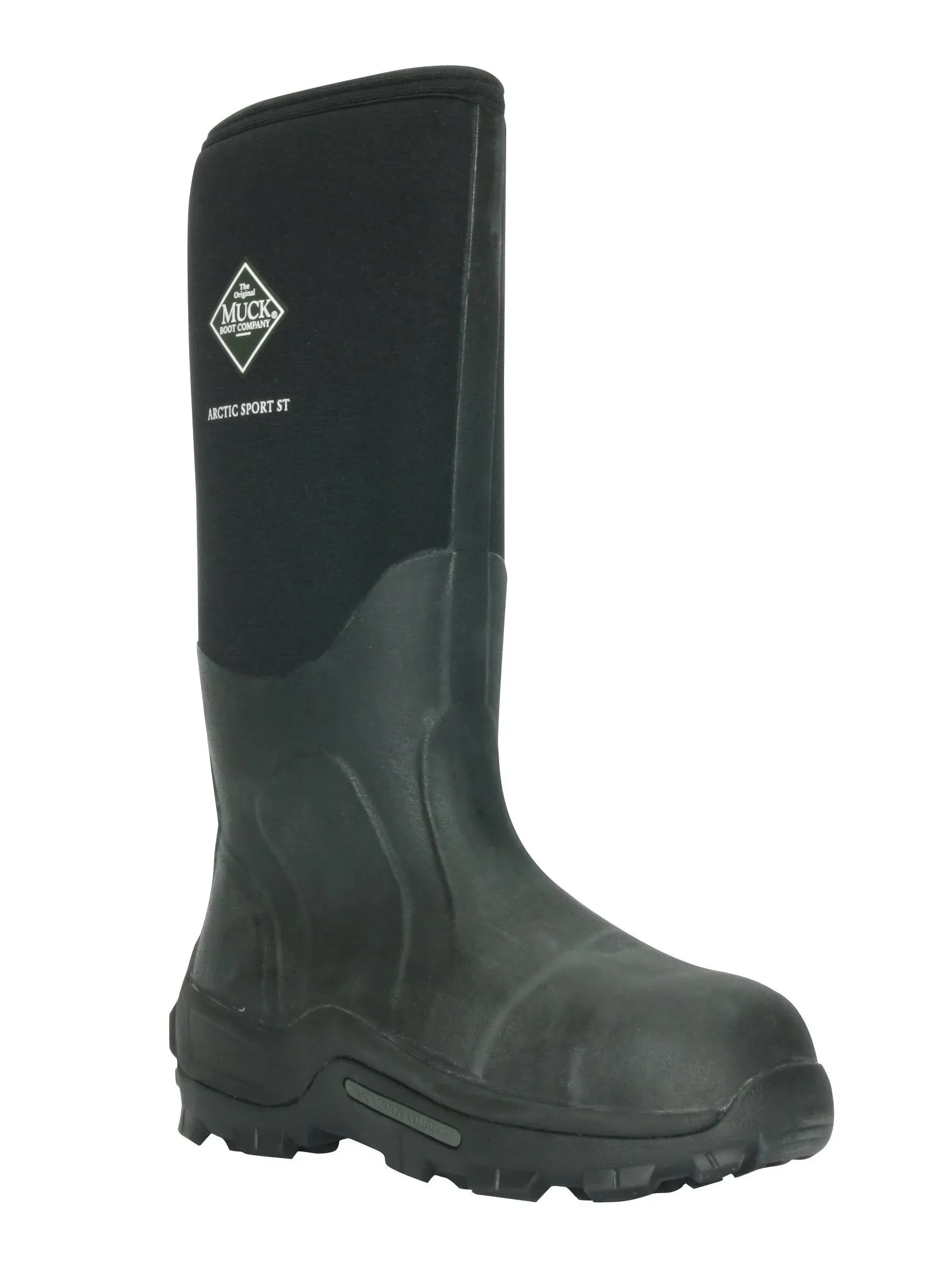 Muck Arctic Sport Steel Toe Boot - 7 - Black