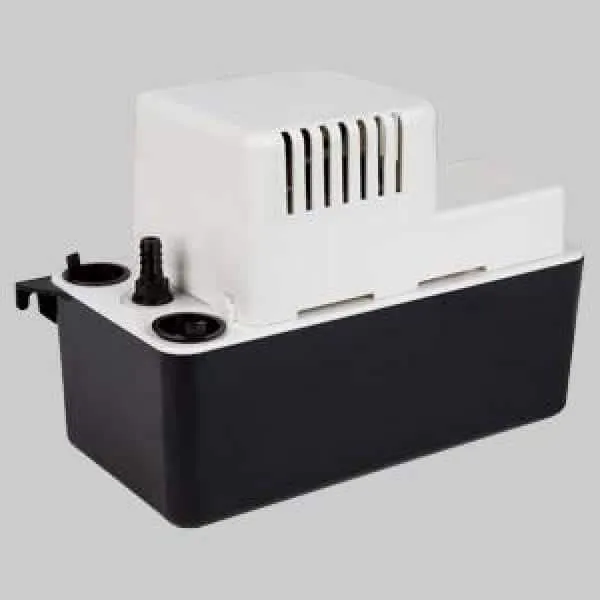 Little Giant VCMA-20 Series 554425_VCMA-20ULS 3/8" Condensate Pump with Safety Switch - 1/30 HP, 115V