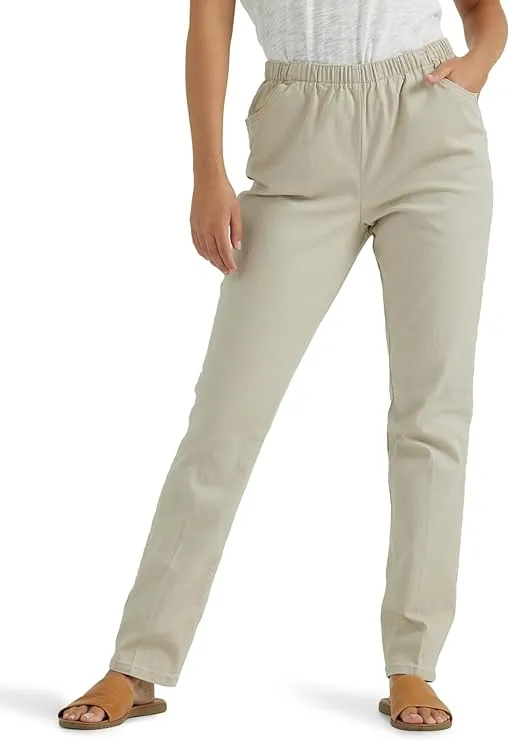 Chic Women's Stretch Twill Pull On Pant