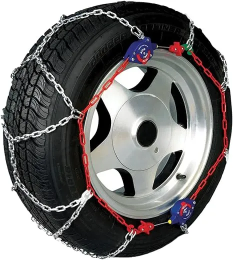 Auto-Trac 153505 Series 1500 Pickup Truck/SUV Traction Snow Tire Chains, Pair