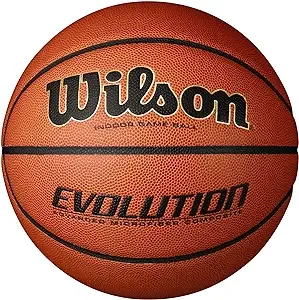 Wilson Evolution Game Basketball, Brown, 29.5"