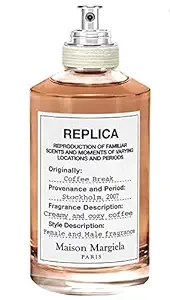 Maison Margiela Men's Replica Coffee Break EDT Spray 3.4 oz Fragrances