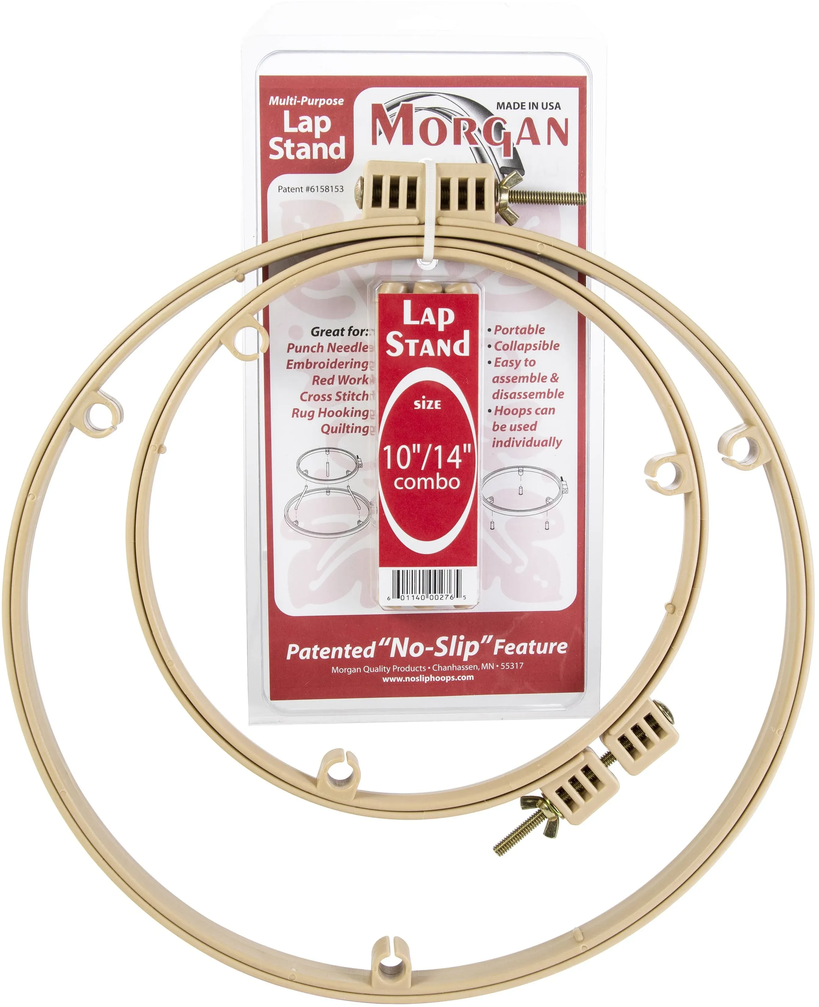 Morgan Lap Stand Combo 10inches & 14inches Hoops