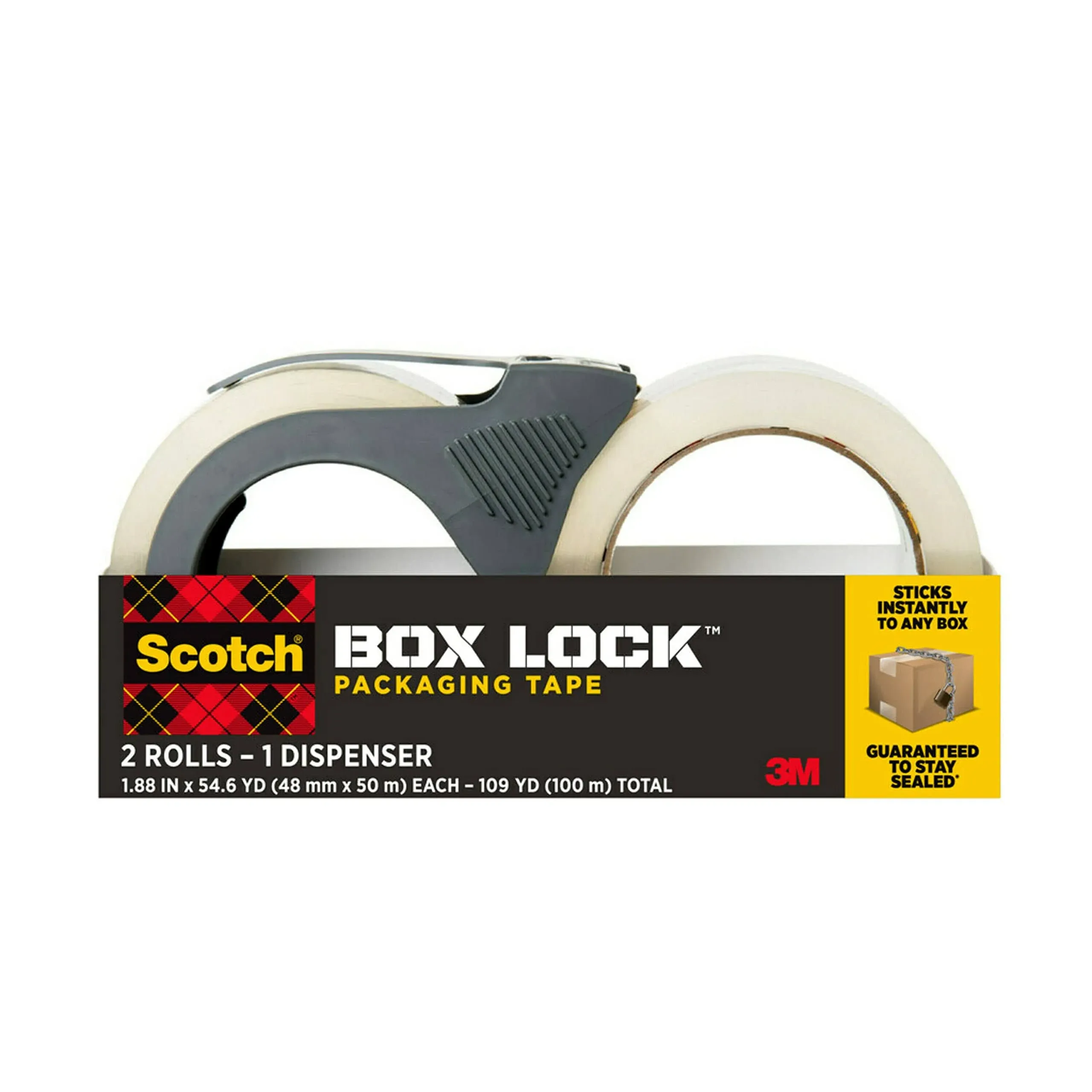 Scotch Box Lock Shipping Packaging Tape