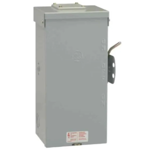 GE Energy Industrial Solutions TC10323R GE Outdoor Double Pole Double Throw Safety Switch, 100-Amp