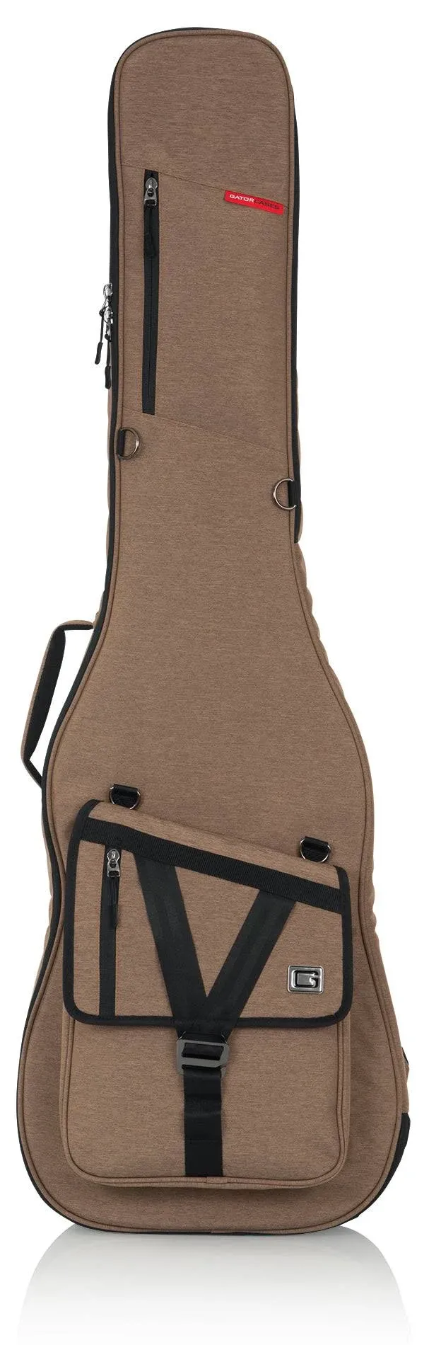 Gator GT-BASS-TAN Transit Series Bass Guitar Gig Bag - Tan