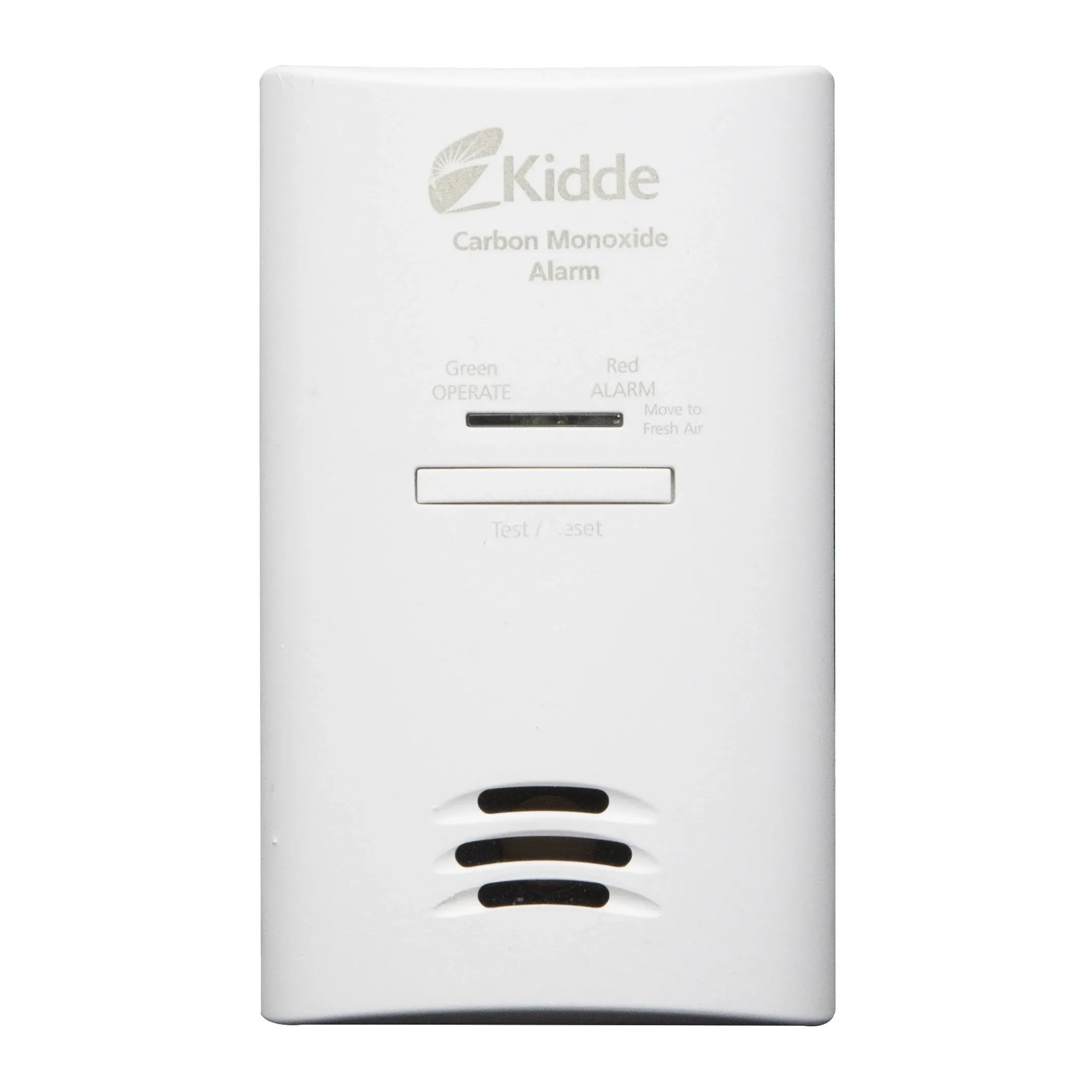 Kidde Carbon Monoxide Alarm - Wired - 220 V AC - Audible - Wall Mountable