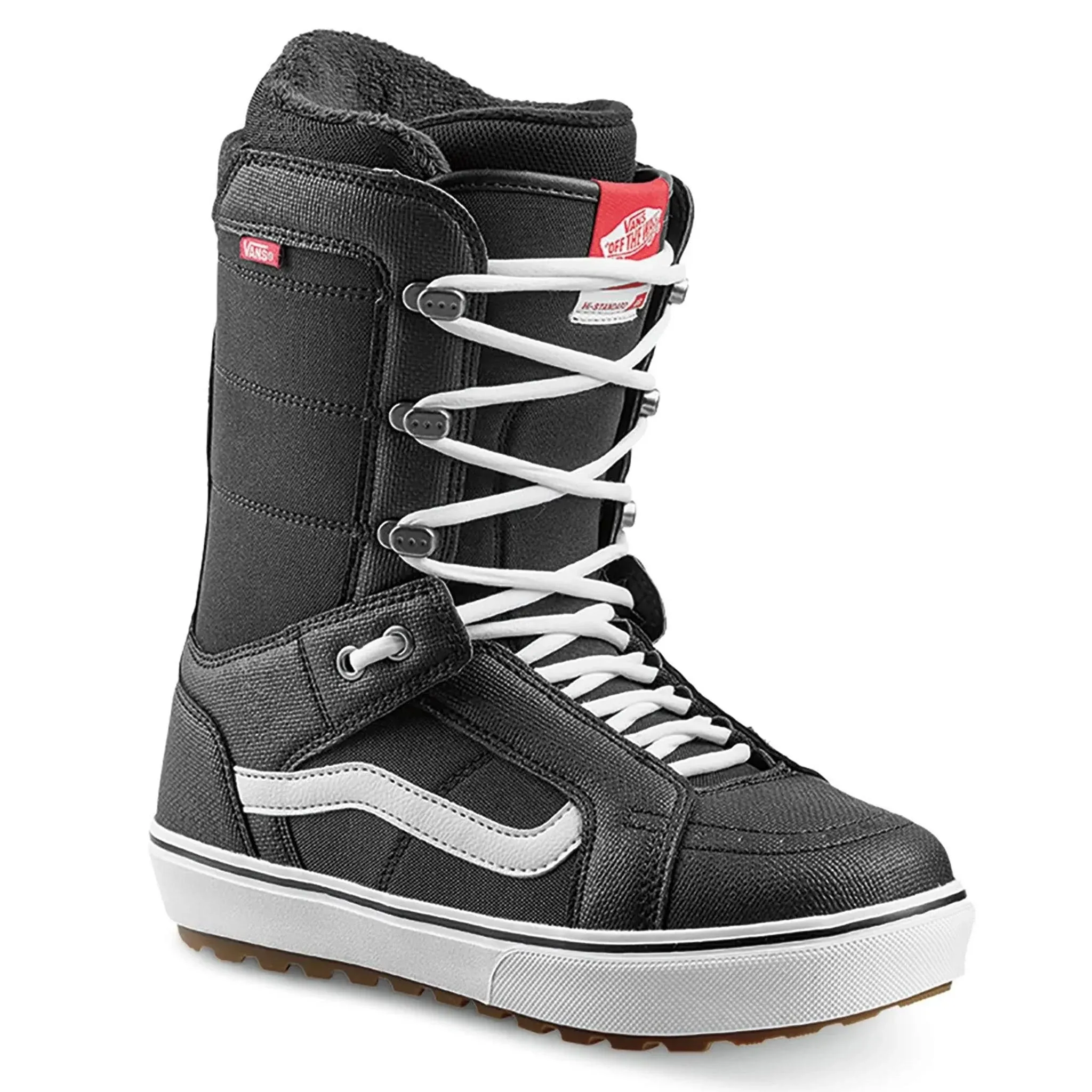 Vans Hi-Standard OG - Black/White 8 Snowboard Boots